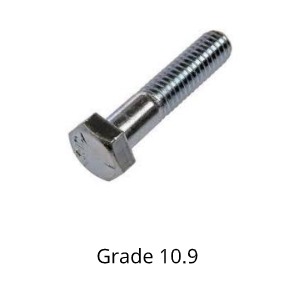 Grade 10.9 Hex Head Cap Screws