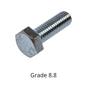 Grade 8.8 Hex Head Cap Screws