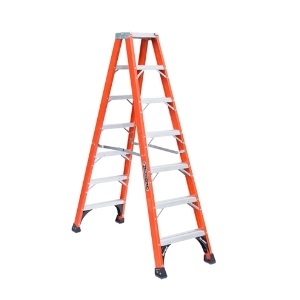 Fiberglass Twin Entry Step Ladders