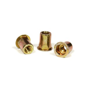 Full Head Half Hex Rivet Nuts