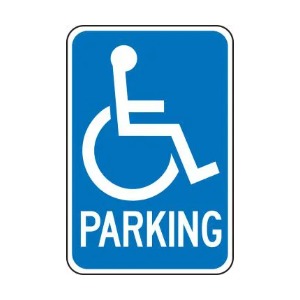 Handicapped Parking Signs