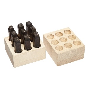 Industrial Number Dot Design Stamp Sets