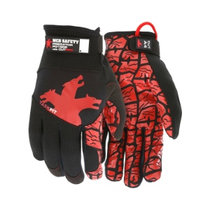 MCR Safety PD1902 Predator TaskFit Tire Tread Grip Mechanics Gloves