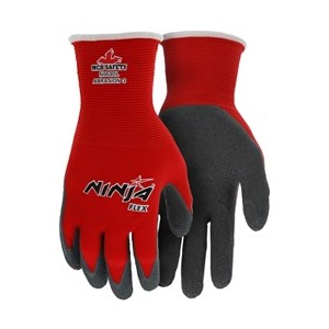 MCR Safety N9680 Ninja Flex Latex Dipped Gloves