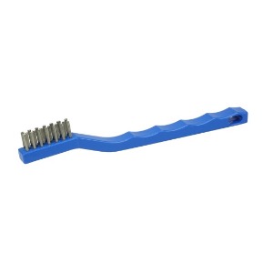 Plastic Handle Stainless Steel Small Scratch Brush