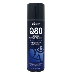 Quality Aerosols Q80 Low VOC Spray Adhesive