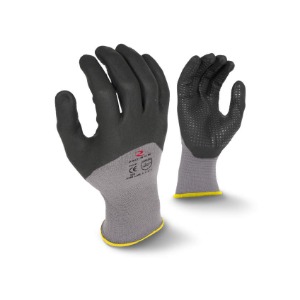 Radians RWG12 Dotted Foam Nitrile Dipped Gloves