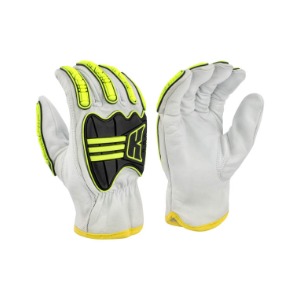 Radians RWG56 KAMORI Goatskin/TPR Back A6 Cut Resistant Work Gloves