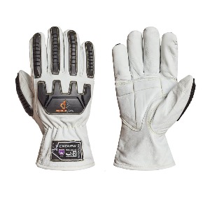 Superior Glove Endura 378GKGVBE Goatskin/TPR Back A6 Cut Resistant Work Gloves