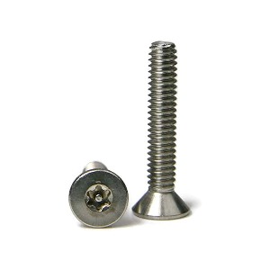 Tamper Proof (Pin In) Flat Head Torx Cap Screws