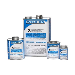 Weld-On #3 Low VOC Acrylic Plastic Cement