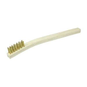 Wood Handle Brass Small Scratch Brushes