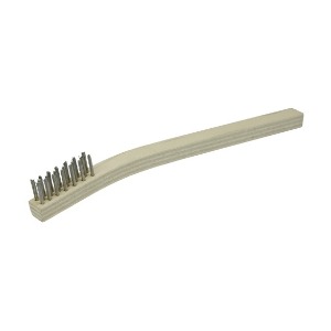 Wood Handle Stainless Steel Small Scratch Brushes