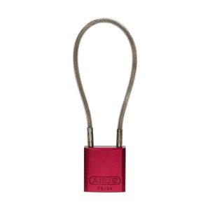 Aluminum Cable Keyed Padlocks