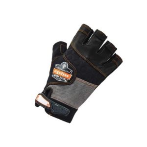 Ergodyne Proflex 901 Half Finger Impact and Vibration Resistant Gloves