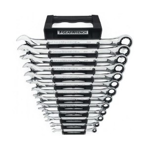 GearWrench 13 Piece 12 Point XL Ratcheting Combination SAE Wrench Set