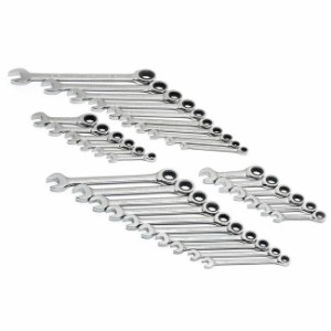 GearWrench 32 Piece SAE/Metric Ratcheting Wrench Set