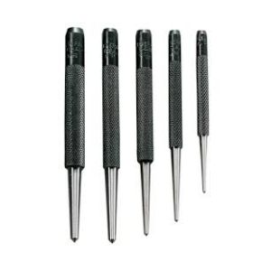 General Tools 5-Piece Round Shank Center Punch Set