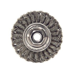 Arbor Hole Knotted Steel Wheel Brushes (Stringer Beads)