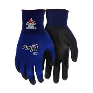 MCR Safety N9696 Ninja Lite Polyurethane Dipped Gloves