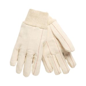 MCR Safety 9018C Double Cotton Palm Work Gloves