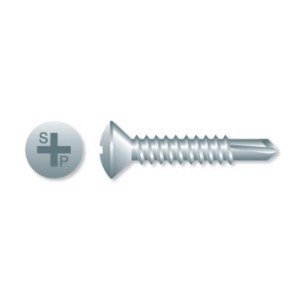 Oval Head Self Drilling TEK Screws