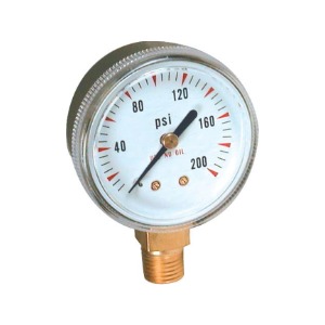 Replacement Pressure Gauges for Compressed Gas Regulators