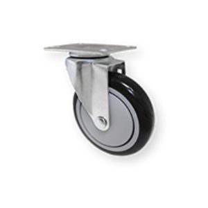 Light-Medium Duty Plate Mount Casters