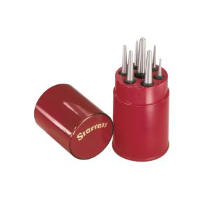 Starrett Series 264 Center Punch Set With Square Shanks