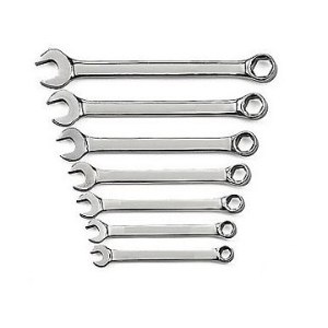 Wright Tool 7 Piece 6 Point Combination Wrench Set